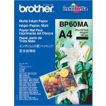 BP60MA, 25 listů, inkoustový papír Brother, matný, 145 g, BP60MA