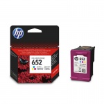 HP 652 3barevná ink kazeta, F6V24AE, F6V24AE - originální