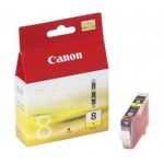 CANON CLI-8Y, inkoustová kazeta pro iP4200, žlutý, 0623B001 - originální