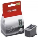 CANON PG-50, inkoustová náplň pro iP2200, černá, 22ml, 0616B001 - originální