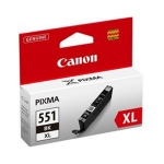 Canon CLI-551 XL, černá velká, 6443B001 - originální