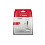 Canon CLI-551 XL GY, šedá velká, 6447B001 - originální