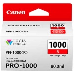 Canon PFI-1000 R, červený, 0554C001 - originální