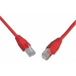 SOLARIX patch kabel CAT5E SFTP PVC 0,5m červený, 28460059