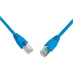 SOLARIX patch kabel CAT6 SFTP PVC 10m modrý snag-proof, 28731009