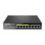 D-Link DGS-1008P 8x 1000 Desktop Switch,4PoE port, DGS-1008P/E