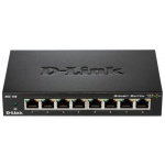 D-Link DGS-108 kovový 8-port 10/100/1000 Switch, DGS-108/E