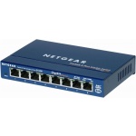 NETGEAR 8xGIGABIT Desktop switch, GS108GE, GS108GE