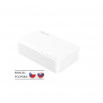 Tenda S105 5 x 10/100 Mb/s Mini Eco Switch, Desktop, Auto MDI/MDIX, do 1,5 Watt, fanless, 75010105