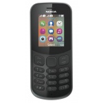 Nokia 130 Single Sim 2017 Black, A00028519