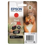 Epson Singlepack Red 478XL Claria Photo HD Ink, C13T04F54010 - originální