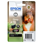 Epson Singlepack Grey 478XL Claria Photo HD Ink, C13T04F64010 - originální