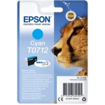 Epson Singlepack Cyan T0712 DURABrite Ultra Ink, C13T07124012 - originální