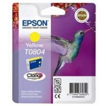 EPSON R265/360,RX560 Yellow Ink cartridge (T0804), C13T08044011 - originální