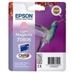 EPSON R265/360,RX560 Lt. Magenta Ink cartridge (T0806), C13T08064011 - originální