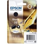 Epson Singlepack Black 16 DURABrite Ultra Ink, C13T16214012 - originální