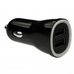 Nabíječka Winner DUAL Car USB Charger 3,1A (2,1A + 1A) černá, 3843