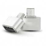 Adaptér USB 2.0 na Micro USB šedá 8591194078606