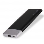 PowerBank 6 000 mAh 1 USB černo-stříbrná, 6459