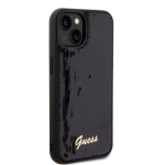 Guess Sequin Script Logo Zadní Kryt pro iPhone 13 Black, GUHCP13MPSFDGSK