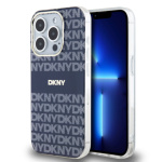 DKNY PC/TPU Repeat Pattern Tonal Stripe Magsafe Zadní Kryt pro iPhone 13 Pro Blue, DKHMP13LHRHSEB