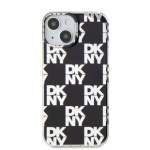 DKNY PC/TPU Checkered Pattern Zadní Kryt pro iPhone 14 Black, DKHCP14SHDLCEK