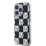 DKNY PC/TPU Checkered Pattern Zadní Kryt pro iPhone 14 Pro Max Black, DKHCP14XHDLCEK