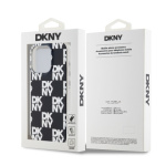 DKNY PC/TPU Checkered Pattern Zadní Kryt pro iPhone 14 Pro Max Black, DKHCP14XHDLCEK