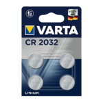 Varta CR 2032 Baterie 4ks, 6032101404