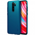 Nillkin Super Frosted Zadní Kryt pro Xiaomi Redmi Note 8 Pro Peacock Blue, 2449215