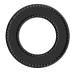 Nillkin SnapHold Magnetic Sticker Vegan Leather Elegant Black, 57983109209