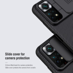 Nillkin CamShield Zadní Kryt pro Xiaomi Redmi Note 11S Black, 57983109461