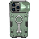 Nillkin CamShield Armor PRO Zadní Kryt pro Apple iPhone 14 Pro Dark Green, 57983111898