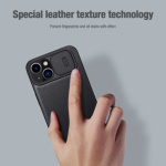 Nillkin Qin Book PRO Cloth Pouzdro pro Apple iPhone 14 Plus Classic Black, 57983110570