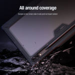 Nillkin Bumper PRO Protective Stand Case Multi-angle pro Samsung Galaxy Tab S9 Ultra Sapphire Blue, 57983118074