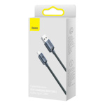 Baseus  Crystal Shine Series Datový Kabel USB - USB-C 100W 2m Black, CAJY000501