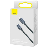 Baseus  Crystal Shine Series Datový Kabel USB-C - USB-C 100W 1,2m Black, CAJY000601