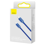 Baseus  Crystal Shine Series Datový Kabel USB-C - USB-C 100W 2m Blue, CAJY000703