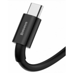 Baseus  Superior Fast Charging Kabel USB-C 66W 1m Black, CATYS-01