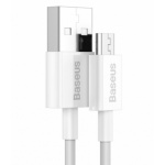 Baseus  Superior Fast Charging Datový Kabel MicroUSB 2A 2m White, CAMYS-A02