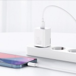 Baseus  Super Si Quick Nabíječka USB-C 20W White, CCSUP-B02