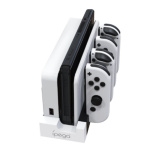 iPega 9186 Charger Dock pro N-Switch a Joy-con White/Black, PG-9186WH
