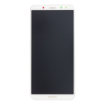 LCD Display + Dotyková Deska + Přední Kryt Huawei Mate 10 Lite White, 2443213 - neoriginální