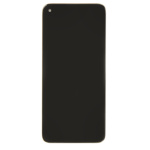 Motorola G8 LCD Display + Dotyková Deska + Přední Kryt Black (Service Pack), 5D68C16383
