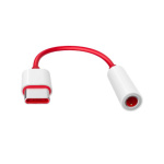 OnePlus USB-C to 3,5mm Adapter Red (Bulk), 57983104916