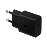 EP-T1510EBE Samsung USB-C 15W Cestovní nabíječka Black (OOB Bulk), GP-PTU022HEABQ