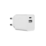 H33AC-E10 33W Cestovní Nabíječka Dual USB-A + USB-C White , 57983112929