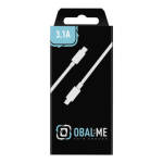 OBAL:ME Fast Charge USB-C/Lightning Kabel 1m White, CL20WH