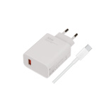 Xiaomi MDY-11-EZ USB-A 33W Cestovní Nabíječka + USB-C kabel White (Bulk), 57983116277