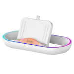 iPega P5P02 Charger Dock s RGB pro Playstation Portal Remote Player White, PG-P5P02